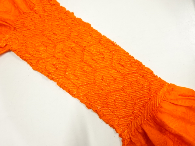 SILK shibori obiage